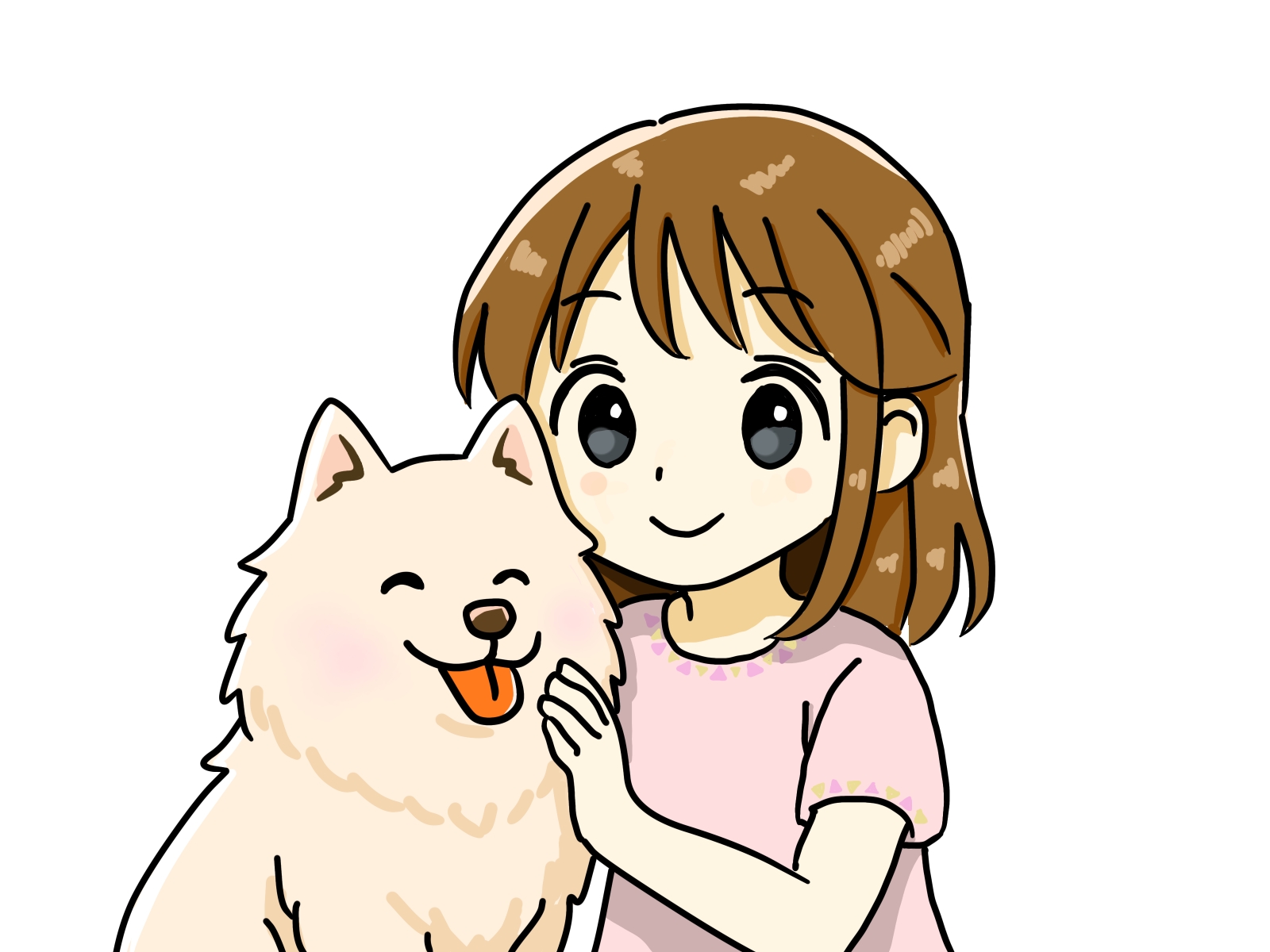 女の子イラスト素材